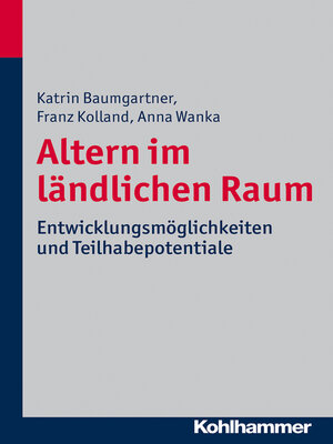 cover image of Altern im ländlichen Raum